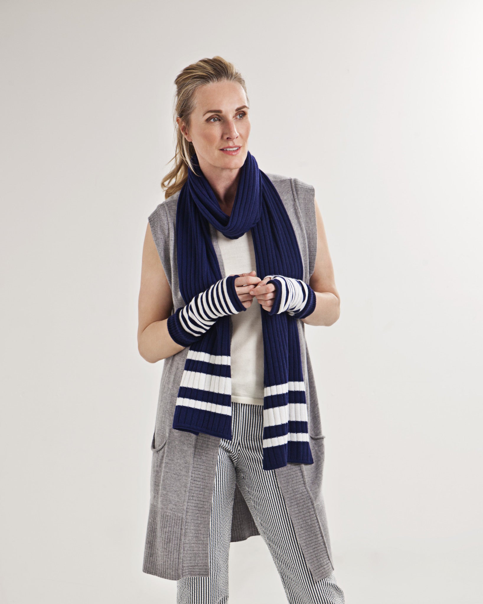 VARSITY STRIPE SCARF – Slater Zorn